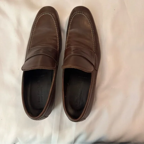 NEW TO BOOT NEW YORK men\'s slade loafer in marrone To Boot New York Slade Penny Loafer in Brown for Men | Lyst main image 4